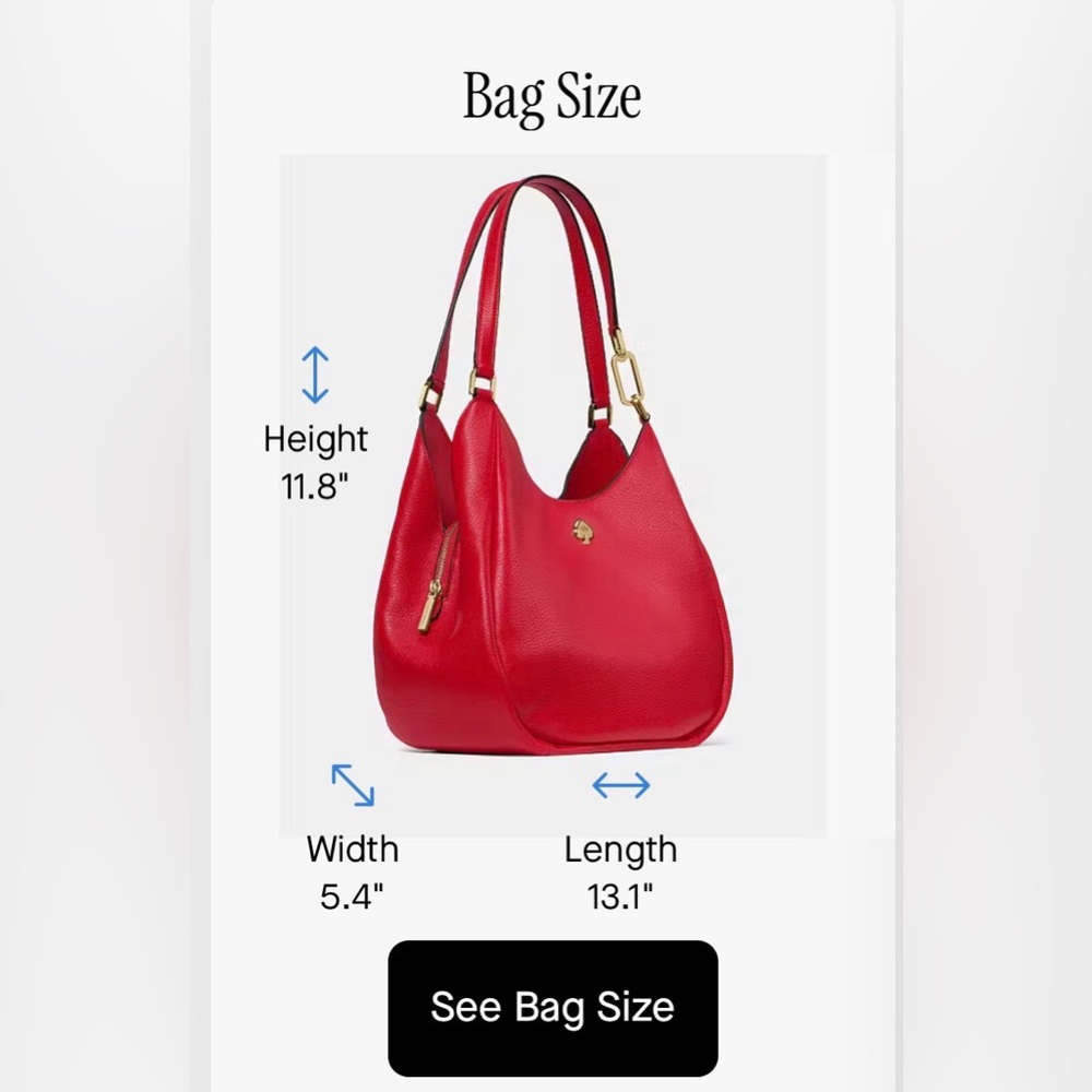Kate Spade Kayla Large Triple Compartment Shoulder Bag
New $459 originally - Picture 3 of 11